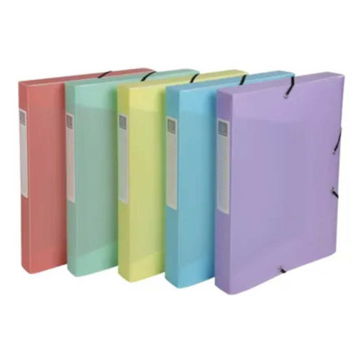 Picture of EXACOMPTA PASTEL BOX FILE 40MM